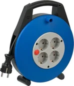 Przedłużacze i rozgałęźniki - Brennenstuhl Przedłużacz zwijany kompaktowy Vario Line 4 x 230V 5m 1092234 1092234 - miniaturka - grafika 1