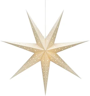 Markslojd SOLVALLA papierowa gwizada 75 złoty wisiorek 704420 - Pozostałe akcesoria świąteczne - miniaturka - grafika 2