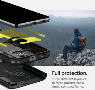 Spigen Etui Tough Armor do Samsung Galaxy S22+ Plus Black ACS03958 - Etui i futerały do telefonów - miniaturka - grafika 10