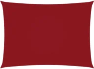 Parasole ogrodowe - vidaXL Prostokątny żagiel ogrodowy, tkanina Oxford, 4x6 m, czerwony 135657 - miniaturka - grafika 1