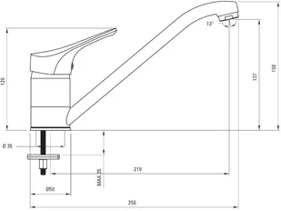 Deante Joko BOJ 060M - Baterie kuchenne - miniaturka - grafika 7