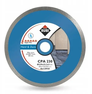 RUBI Cpa 250mm Super Pro Tarcza Klinkier Cegła Krk - Tarcze do pił - miniaturka - grafika 7