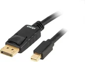 Kable - Akasa Kabel DisplayPort Mini DisplayPort 2m czarny AK-CBDP22-20BK AK-CBDP22-20BK - miniaturka - grafika 1