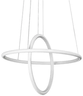 Rabalux LAMPA wisząca DONATELLA 2544 futurystyczna OPRAWA zwis LED 37W pierścienie rings białe 2544 - Lampy sufitowe - miniaturka - grafika 4