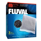Filtry akwariowe i akcesoria - Fluval Wkład węglowy do filtra C3, 3x70g - miniaturka - grafika 1