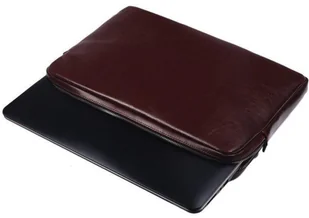 KEMER Skórzany pokrowiec na laptopa 13' SA23 Bordowy POKROWIEC NA LAPTOPA SA23 13CALI BURGUNDY-0 - Torby na laptopy - miniaturka - grafika 5