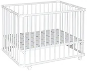 Łóżeczka i kojce - Geuther kratka do biegania Lucilee biały - miniaturka - grafika 1