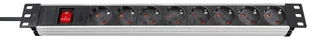 Brennenstuhl ALU 8-fach Listwa zasilająca 19 1390007018 - Listwy zasilające - miniaturka - grafika 2