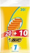 Maszynki do golenia i wkłady - BIC Jednorazowe maszynki do golenia BIC 1 Sensitive 30 szt. - miniaturka - grafika 1