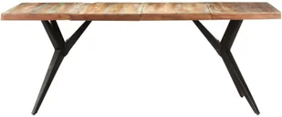 vidaXL Lumarko Stół jadalniany, 200x90x76 cm, lite drewno z odzysku 323573 - Stoły - miniaturka - grafika 2