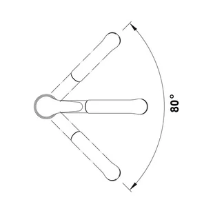 Blanco DARAS-S-F 521752 chrom - Baterie kuchenne - miniaturka - grafika 3