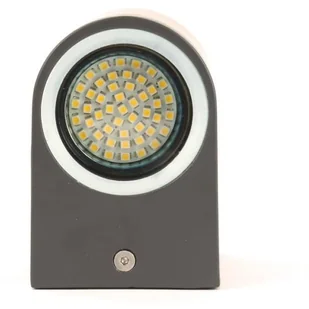 Ranex Smartwares SMARTWARES Kinkiet LED, 3 W, szary, 5000.332 10.010.52 - Lampy ścienne - miniaturka - grafika 3