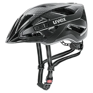 UVEX City Active kask rowerowy, czarny, 52-57 cm S4104280115 - Kaski rowerowe - miniaturka - grafika 3