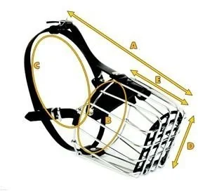 Dingo DINGO Kaganiec metalowy nr 2a Jamnik Duży 14022 - Kagańce dla psów - miniaturka - grafika 2