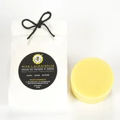 Odżywki do włosów - Miodowa Mydlarnia balsam do włosów w kostce 65g - miniaturka - grafika 1