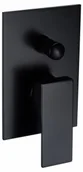 Baterie podtynkowe - Blue Water TOR-BPD.220 CZARNY MAT Bateria podtynkowa jednouchwytowa z przełącznikiem CZARNY MAT - miniaturka - grafika 1