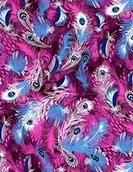 Decoupage - Clairefontaine Papier decopatch do majsterkowania, 395 X 298 MM pawie pióra Print, 3 sztuki C577O - miniaturka - grafika 1