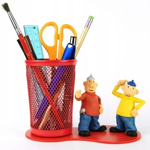 Pat I Mat Sąsiedzi Przybornik Biurkowy Kubek Red - Figurki dla dzieci - miniaturka - grafika 3