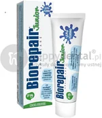 Pasty do zębów - Coswell BIOREPAIR Junior 7-14 75ml - wyjątkowa pasta dla dzieci w wieku 7-14 lat wzmacniająca i remineralizująca zęby (bez fluoru) - miniaturka - grafika 1