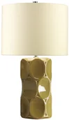 Lampy stojące - Elstead Lighting Lampa stołowa Green Retro ceramiczna oprawa w kolorze oliwkowym GREEN RETRO/TL - miniaturka - grafika 1