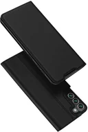 Etui i futerały do telefonów - Dux Ducis Etui ochronne z klapką Skin Pro skórzane do Samsung Galaxy S22 Plus Czarne 12396X1 - miniaturka - grafika 1