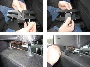 Brodit AB Uchwyt pasywny z systemem mocowania do zagłówka samochodowego do Apple iPad Mini 4 811020-511793 - Uchwyty samochodowe do telefonów - miniaturka - grafika 10