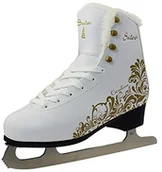 Łyżwy - Sulov damski łyżwy Caroline, biały ZBK-CAROL-42 - miniaturka - grafika 1
