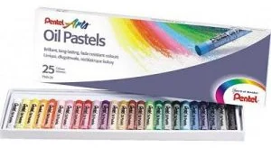 Pentel Poland Sp. z o.o. Pastele olejne W 25 KOLORACH, PHN-25 - Przybory szkolne - miniaturka - grafika 5
