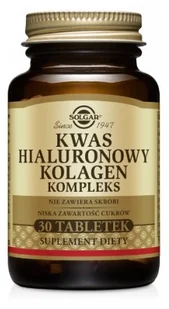 Solgar POLSKA SP Z O.O Kwas Hialuronowy 120 mg 30 tabletek - Ochrona stawów - miniaturka - grafika 4