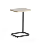 Części i akcesoria do laptopów - AJ Produkty Stół na laptopa STANDBY, 425x350x647 mm, czarny stelaż, szaro beżowy blat - miniaturka - grafika 1