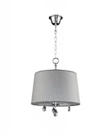 Lampy sufitowe - Jupiter Egida Wisząca 1602 40cm chrom kryształ - miniaturka - grafika 1