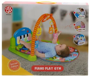 Mata Edukacyjna dla dzieci 3w1 zwierzaki pianinko - Leżaczki i huśtawki - miniaturka - grafika 3