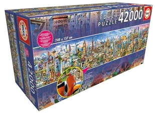 Educa Puzzle 42000 elementów, Dookoła świata - Puzzle - miniaturka - grafika 3