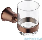 Kubki na szczoteczki do zębów - Omnires Art Line kubek wiszący miedź antyczna AL53320ORB W magazynie) - miniaturka - grafika 1