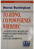 Biznes - To jedno co powinieneś wiedzieć Używana - miniaturka - grafika 1