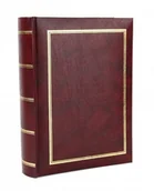 Albumy fotograficzne - Lotmar Album 15x21 na 200 zdjęć Classic bordowy AL68200CLASBO - miniaturka - grafika 1