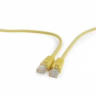 Gembird patch cord RJ45 (osłonka zalewana, kat. 5e, UTP, 1m, zółty) PP12-1M/Y - Patchcordy - miniaturka - grafika 2