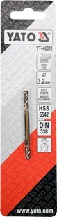 Yato WIERTŁO DO METALU DWUSTRONNE 3,2MM YT-40011 - Wiertła - miniaturka - grafika 3
