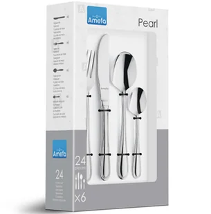 Amefa 24-częściowy zestaw sztućców Bologna Amefa - Noże - miniaturka - grafika 3