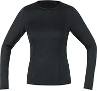 Koszulki sportowe damskie - Gore Wear koszulka oddychająca damska koszulka termiczna-polowa-T-Shirt, Gore M Women Base Layer Thermo Long Sleeve,,,,, 100315, czarny, 34 -9900-X-Small100315990002-9900 - miniaturka - grafika 1