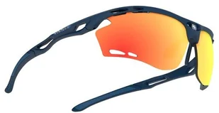 Rudy Project okulary PROPULSE BLUE NAVY MATTE MULTILASER ORANGE granatowo-pomarańczowe - Okulary przeciwsłoneczne - miniaturka - grafika 3