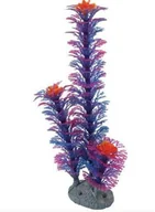 Dekoracje do akwarium - Zolux Ozdoba Roślina Niebieska M 22 cm - miniaturka - grafika 1