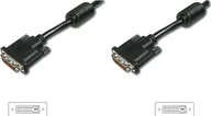 Kable - Digitus Kabel DVI-D DVI-D 3m czarny AK-320101-030-S AK-320101-030-S - miniaturka - grafika 1