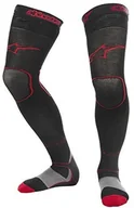 Akcesoria turystyczne - Alpinestars Alpine Stars pod ziehstrumpf do knieorthese Long MX Czarny/czerwony, czarny, S/M 10008386 - miniaturka - grafika 1