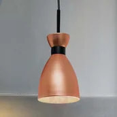 Lampy sufitowe - Lorefar Faro) Stylowa lampa wahadłowa Retro, miedziana - miniaturka - grafika 1