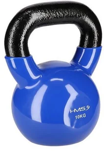 HMS KNV10 BLUE KETTLEBELL ŻELIWNY POKRYTY WINYLEM - Kettlebell - miniaturka - grafika 5