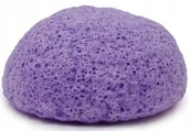 Akcesoria do oczyszczania twarzy - Naturalna fioletowa Gąbka Konjac Sponge Lawenda - miniaturka - grafika 1