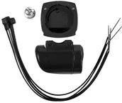 Akcesoria rowerowe - Cube Zestaw uchwytów na kierownicę z nadajnikiem, black 2015 Akcesoria do liczników rowerowych 14020 - miniaturka - grafika 1