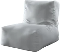 Pufy i podnóżki - Dekoria Dekoria Pufa fotel ciemny szary 67 × 31 × 75 cm Ingrid 1241-705-42 - miniaturka - grafika 1