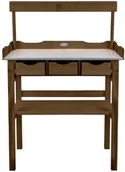 Pozostałe narzędzia ogrodowe - vidaXL Esschert Design Lumarko Stylowy stolik ogrodniczy z szufladami i półką, brązowy! 433900 - miniaturka - grafika 1